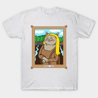 Mona Lisa Cat T-Shirt